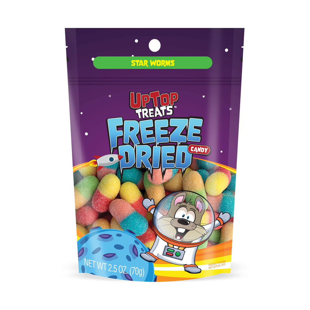 Star Worms - Freeze Dried Candy 2.5oz